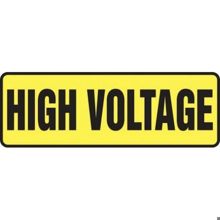 Accuform ELECTRICAL SIGN HIGH VOLTAGE MELC542VA MELC542VA